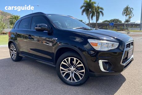 Black 2016 Mitsubishi ASX Wagon Xls (4Wd)