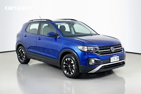 Blue 2023 Volkswagen T-Cross Wagon 85Tfsi Life