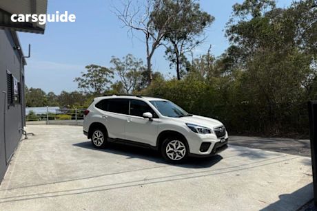 White 2019 Subaru Forester Wagon 2.5I (Awd)