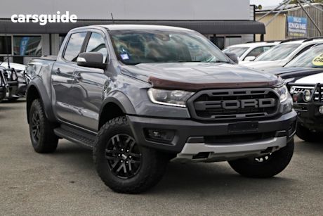 Grey 2019 Ford Ranger Double Cab Pick Up Raptor 2.0 (4X4)