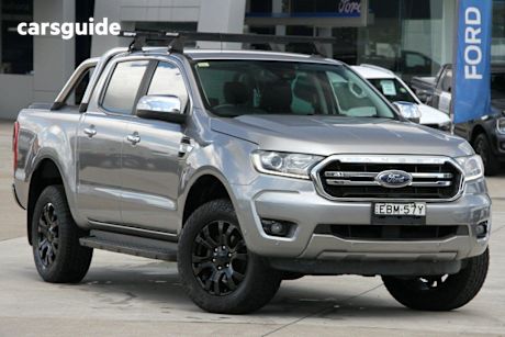Silver 2019 Ford Ranger Double Cab Pick Up Xlt 3.2 (4X4)