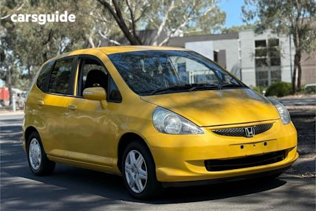 Yellow 2006 Honda Jazz Hatchback Vti