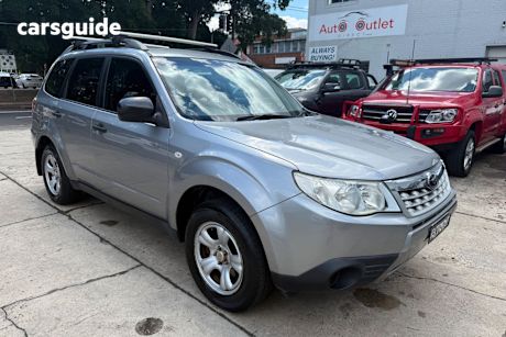 Silver 2011 Subaru Forester Wagon X