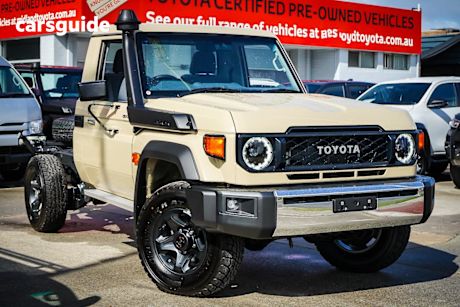 Grey 2025 Toyota Landcruiser Cab Chassis Lc79 Gxl + Diff Locks