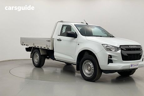White 2021 Isuzu D-MAX Cab Chassis Sx (4X2) High-Ride