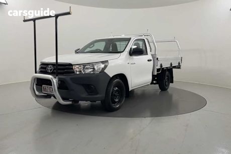 White 2022 Toyota Hilux Cab Chassis Workmate (4X2)