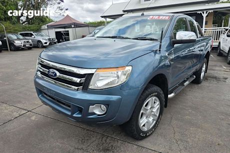 Blue 2013 Ford Ranger Super Cab Utility Xlt 3.2 (4X4)