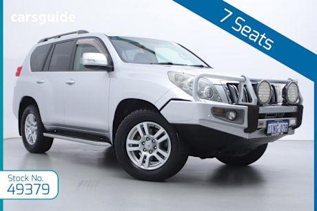 Silver 2013 Toyota Landcruiser Prado Wagon Kakadu (4X4)