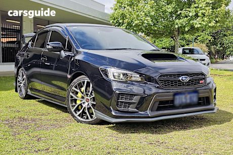 Black 2020 Subaru WRX Sedan Sti Premium (Awd)