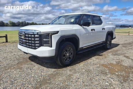 White 2025 MG Mgu9 Double Cab Pick Up Explore