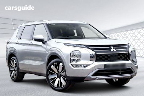 Silver 2025 Mitsubishi Outlander Wagon Aspire 7 Seat (2Wd)