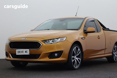 Orange 2016 Ford Falcon Ute Ute Tray XR6 R