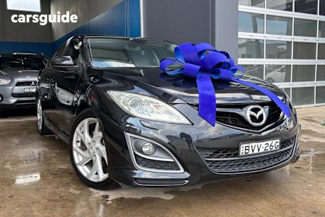 Black 2010 Mazda 6 Hatchback Luxury Sports