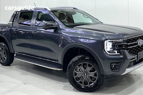 Grey 2024 Ford Ranger Double Cab Pick Up Wildtrak 2.0 (4X4)