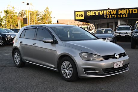 Silver 2014 Volkswagen Golf Hatch VII 90 TSI HATCHBACK 5DR DSG 7SP 1.4T