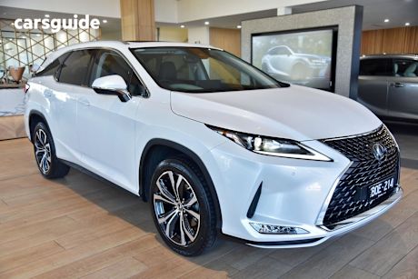 White 2021 Lexus RX350L Wagon Luxury