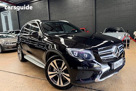 Black 2018 Mercedes-Benz GLC250 Wagon 4Matic