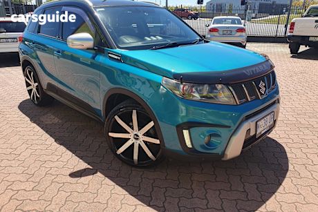 Green 2016 Suzuki Vitara Wagon S Turbo (Fwd)