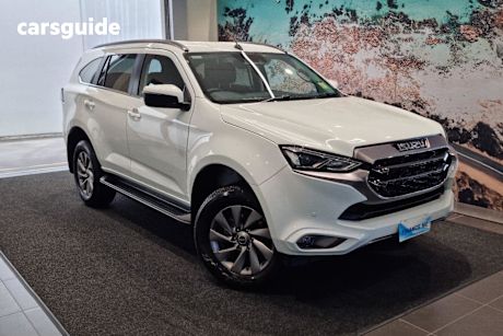 White 2024 Isuzu MU-X Wagon Ls-U (4X4)