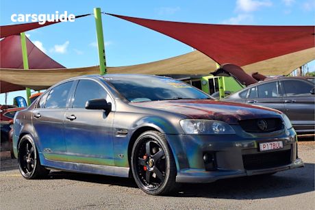 Black 2008 Holden Commodore Sedan Ss