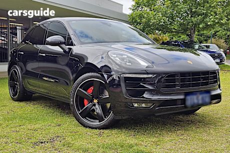 Black 2017 Porsche Macan Wagon Gts