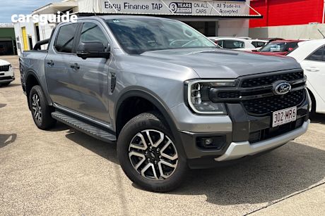 Silver 2024 Ford Ranger Double Cab Pick Up Sport 2.0 (4X4)