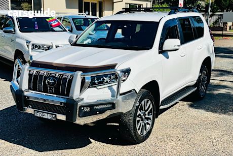 White 2023 Toyota Landcruiser Prado Wagon Vx