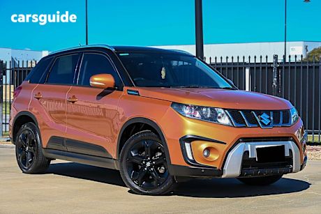 Gold 2016 Suzuki Vitara Wagon S Turbo (Fwd)