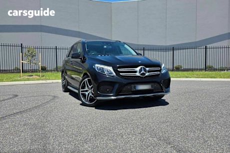 Black 2016 Mercedes-Benz GLE-Class SUV GLE350 D