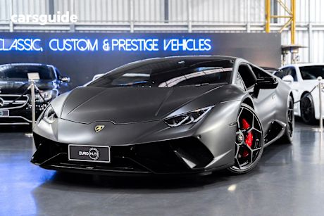 Black 2018 Lamborghini Huracan Coupe Performante