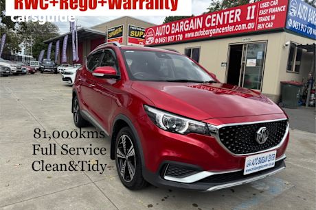 Red 2021 MG ZS EV Wagon Essence