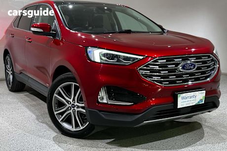 Red 2019 Ford Endura Wagon Titanium (Awd)