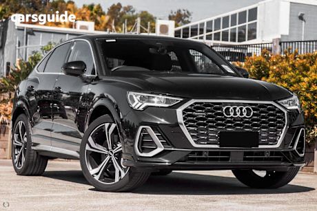 Black 2025 Audi Q3 Sportback 40 Tfsi Quattro S Line