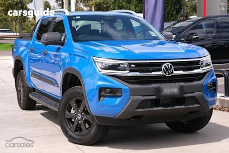 Blue 2025 Volkswagen Amarok Dual Cab Utility Panamericana Tdi600 4Motion