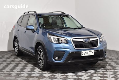 Blue 2019 Subaru Forester Wagon 2.5I-S (Awd)