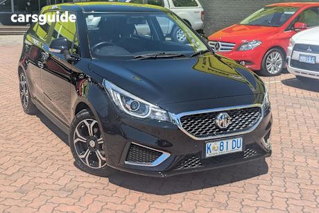 Black 2022 MG MG3 Hatchback Excite (With Navigation)