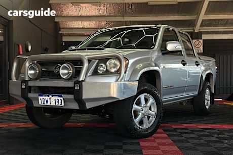 Silver 2011 Holden Colorado Crew Cab Pickup Lx (4X4)