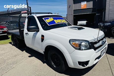 White 2009 Ford Ranger Cab Chassis Xl (4X2)