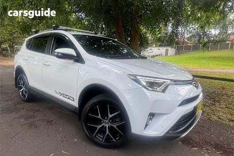White 2018 Toyota RAV4 Wagon Gxl (4X4)