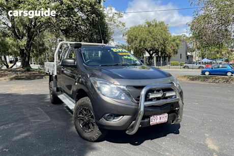 Brown 2015 Mazda BT-50 Freestyle Utility Xtr (4X4)