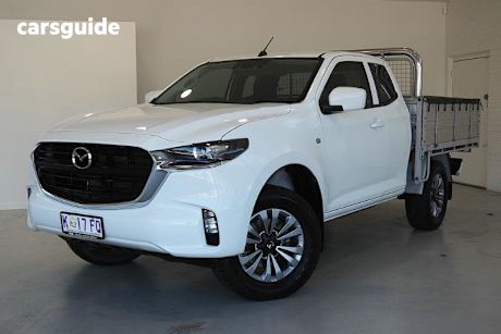 White 2020 Mazda BT-50 Freestyle Cab Chassis Xt (4X4)