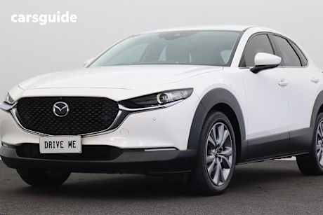 White 2020 Mazda CX-30 Wagon G20 Evolve (Fwd)