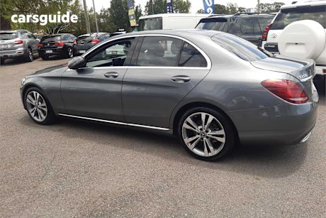 Grey 2017 Mercedes-Benz C200 Sedan