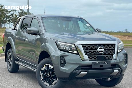 Grey 2024 Nissan Navara Dual Cab Pick-up St-X (4X4) Leather/Sunroof