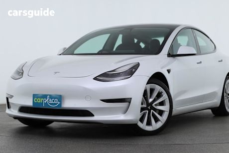 White 2020 Tesla Model 3 Sedan Long Range Awd