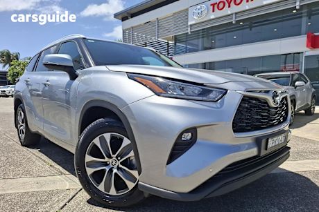 Silver 2025 Toyota Kluger Wagon Gxl Hybrid Awd