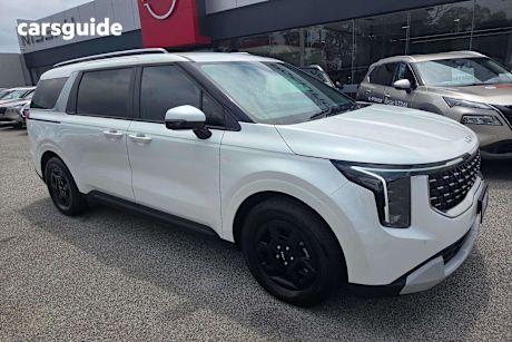 White 2024 Kia Carnival Wagon S