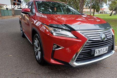 Red 2016 Lexus RX200T Wagon Luxury