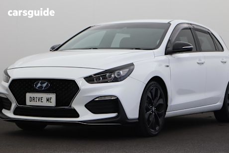 White 2020 Hyundai I30 Hatchback N Line