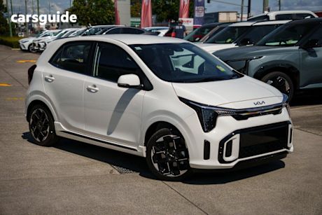 White 2025 Kia Picanto Hatchback Gt Line (Pe2)